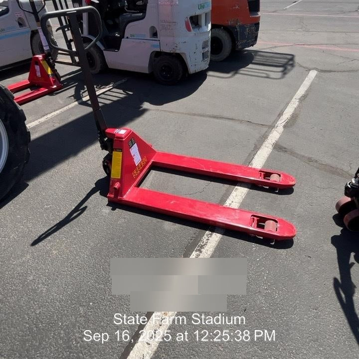 2025 GRAINGER PALLET JACK, 5500 LBS., GRAINGER