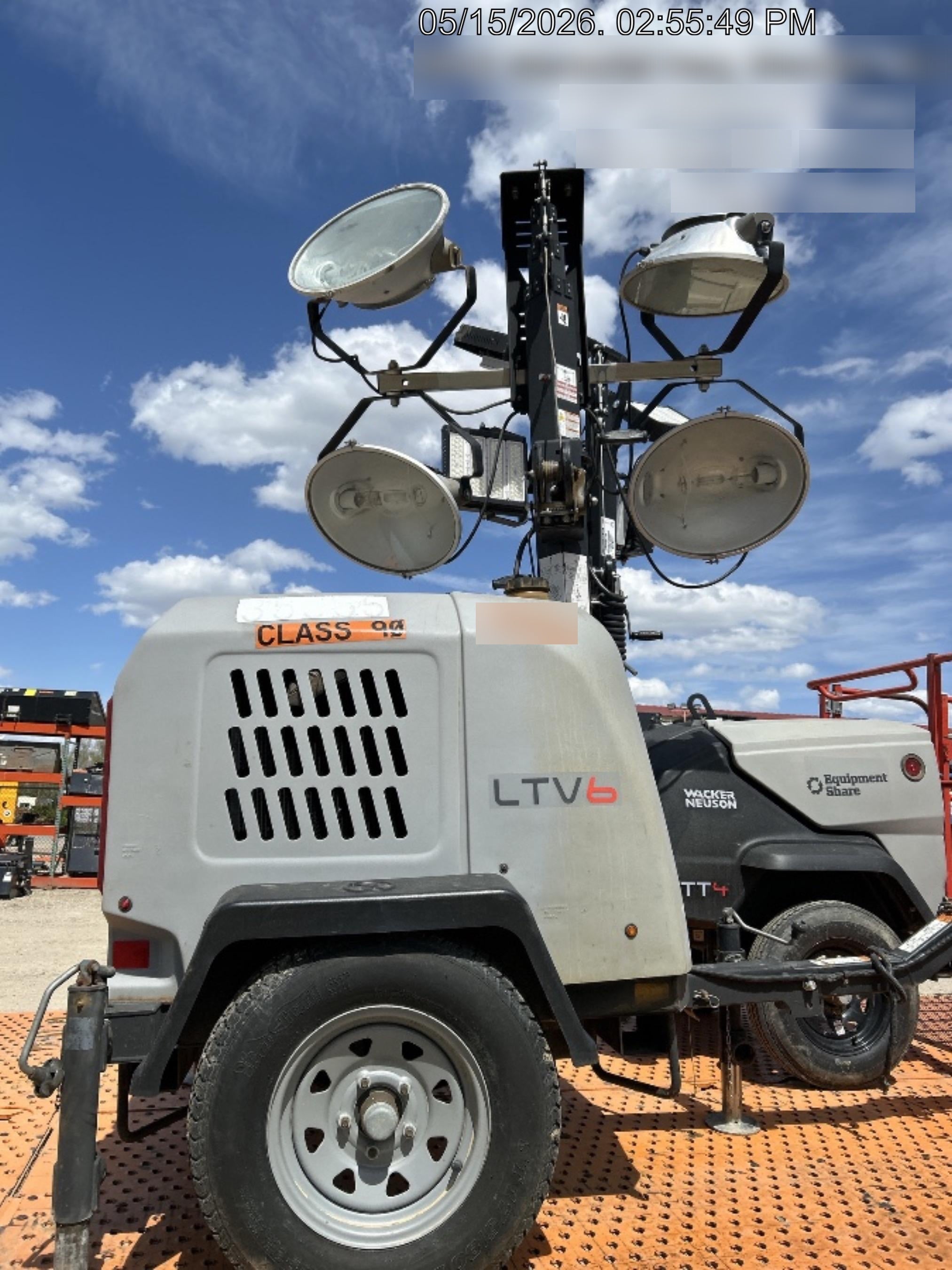 2019 Wacker Neuson LTV6L-MH Standard Options