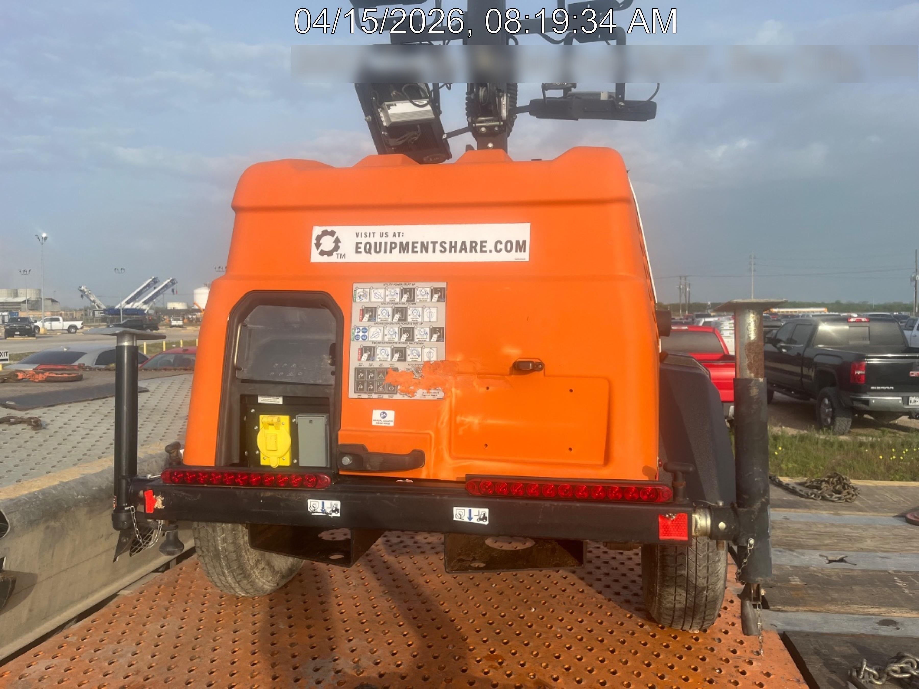 2023 Generac MLT2 Diesel, Flex Switch 120V Input, Powerzone Controller, 
(4) 320W LED Lights, 4kW Generator, 39.9 Gal Fuel Tank, 2" Ball, T3