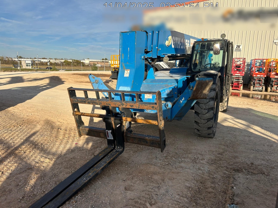 2019 Genie GTH-1056 Cab/Heat/AC, FF Tires, LED Work Lights, Beacon 60" QA Carriage, 60" Forks