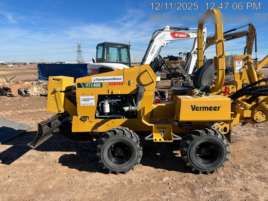 2023 VERMEER RTX450