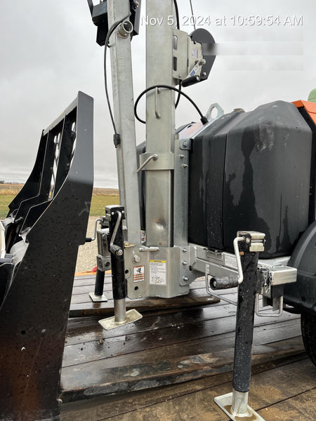 2024 Wanco WLTT-4MM4K Diesel, Deep Sea Controller, Shore Power Plug, Auto Start, (4) 350W LED Floodlights, 4kW Generator, 60 Gal Fuel Tank, 2" Ball, T3