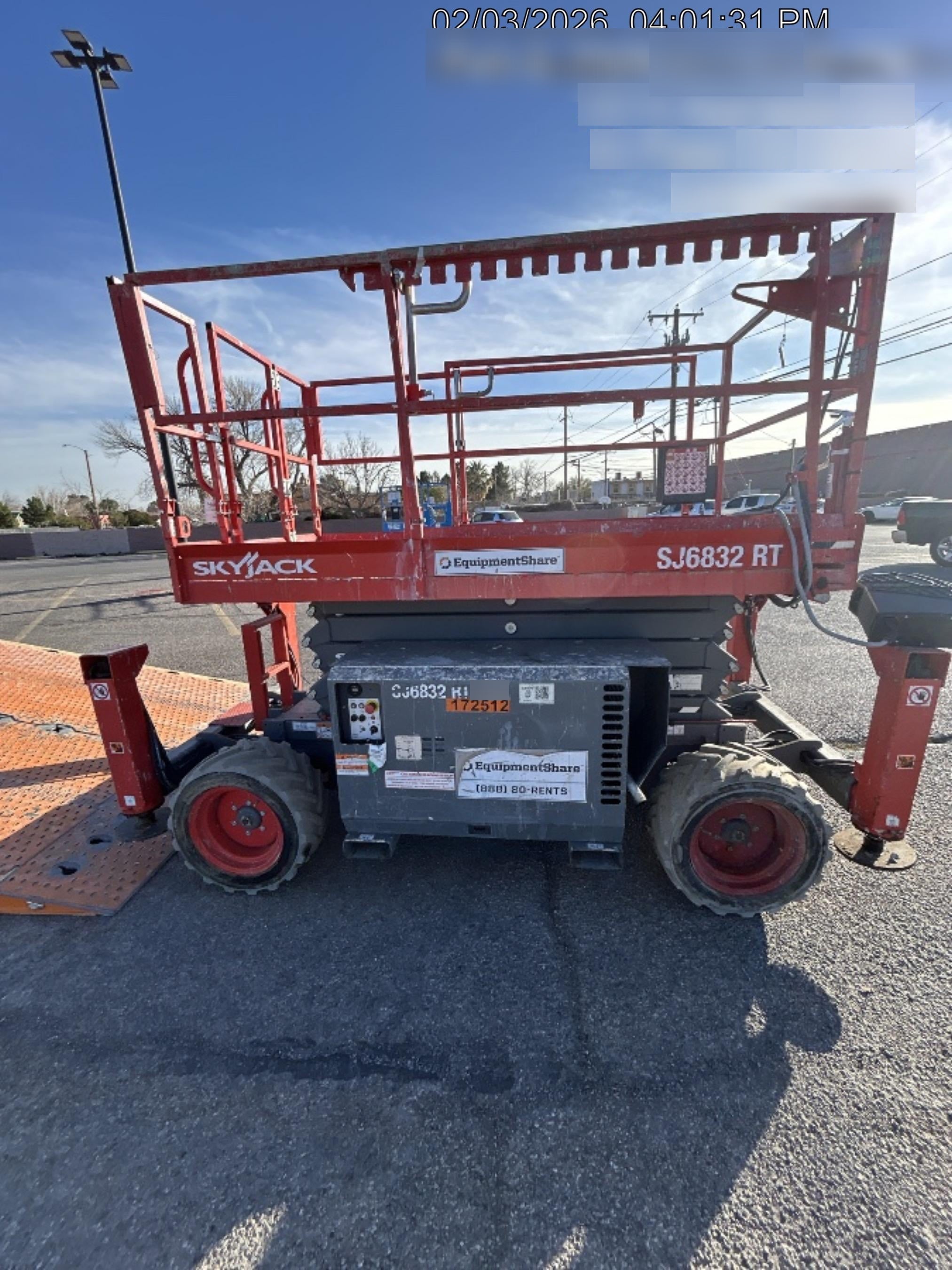 2021 SKYJACK SJ6832 RT
