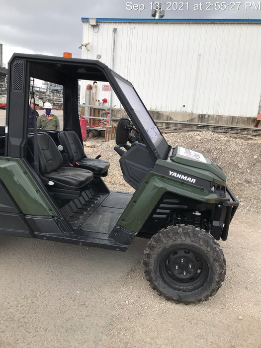 2021 Yanmar YU1000 Canopy, Steel Wheel, Poly WindShield, Beacon, Backup Alarm