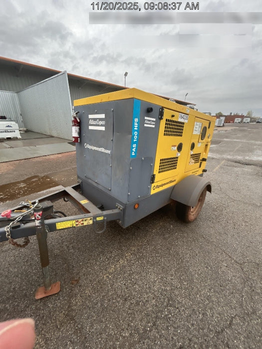 2021 ATLAS COPCO PAS 100 HF CS Enclosed
