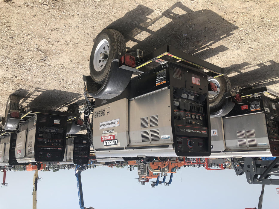 2019 Lincoln Electric Vantage 322 Lincoln Vantage 322 Welder w/Trailer, Light Kit, Cable Rack