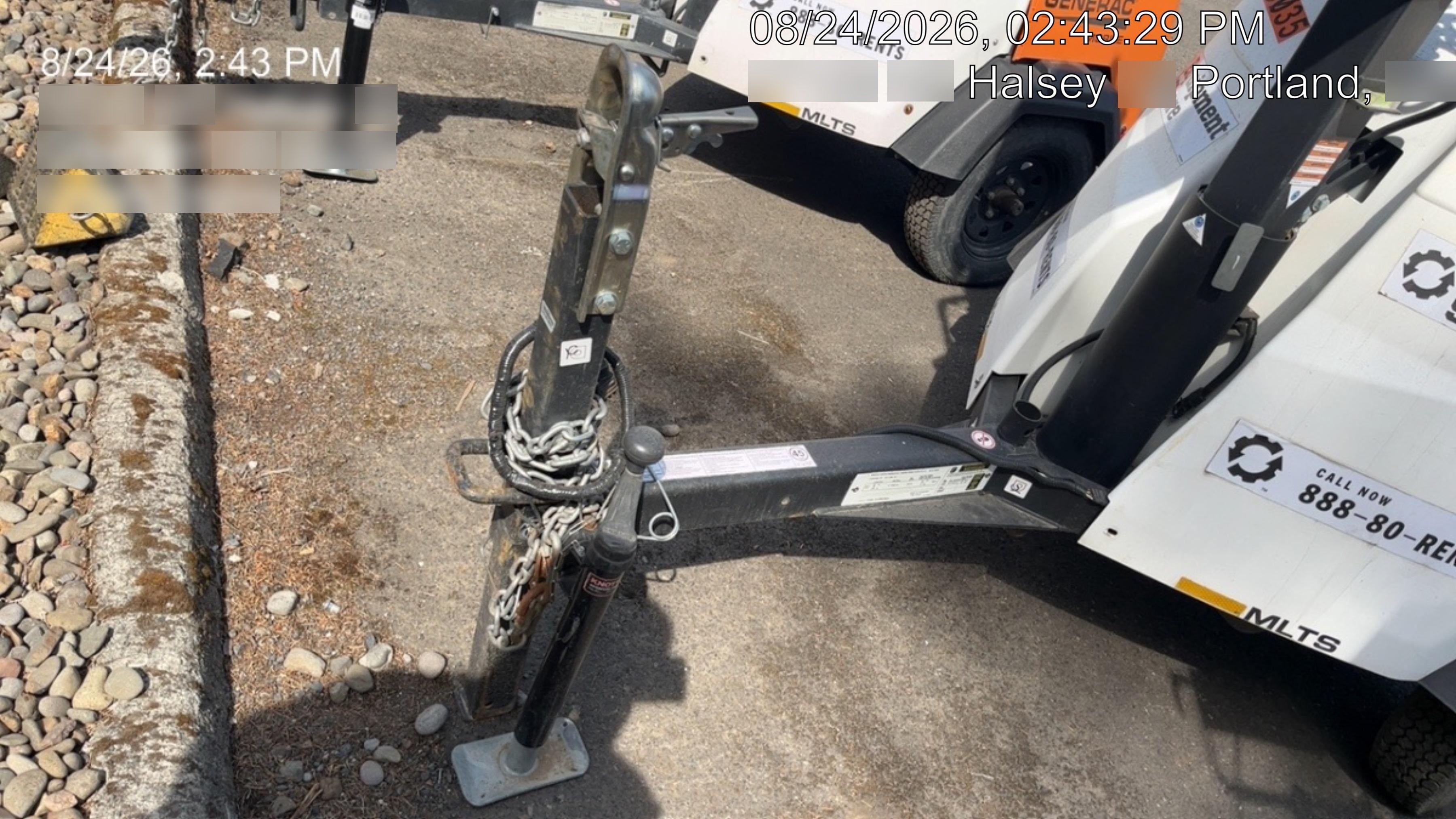 2023 Generac MLT2 Diesel, Flex Switch 120V Input, Powerzone Controller, (4) 320W LED Lights, 4kW Generator, 39.9 Gal Fuel Tank, 2" Ball, T3
