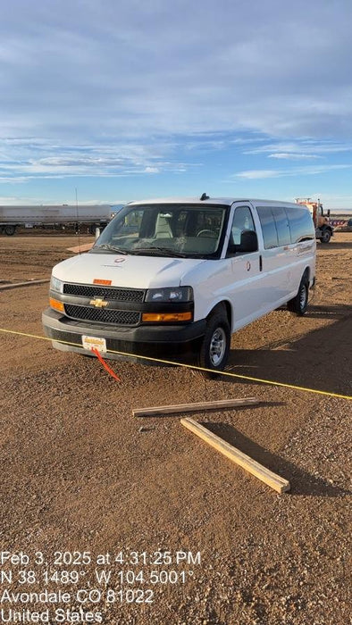 2025 CHEVROLET Express Van - Rental