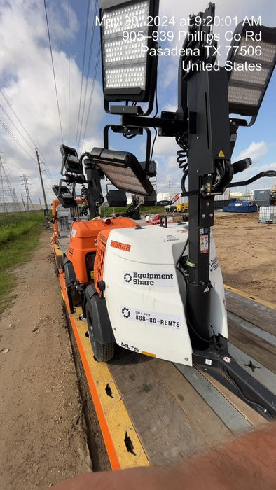 2023 Generac MLT2 Diesel, Flex Switch 120V Input, Powerzone Controller, 
(4) 320W LED Lights, 4kW Generator, 39.9 Gal Fuel Tank, 2" Ball, T3