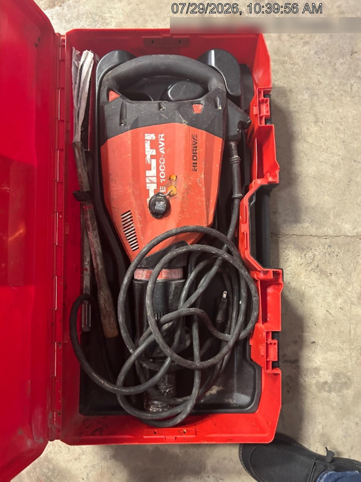 2020 HILTI TE 1000-AVR