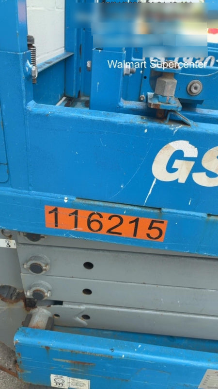 2020 Genie GS-1930 Solid Non Marking Tires, Beacon, Folding rails with half height swing gate