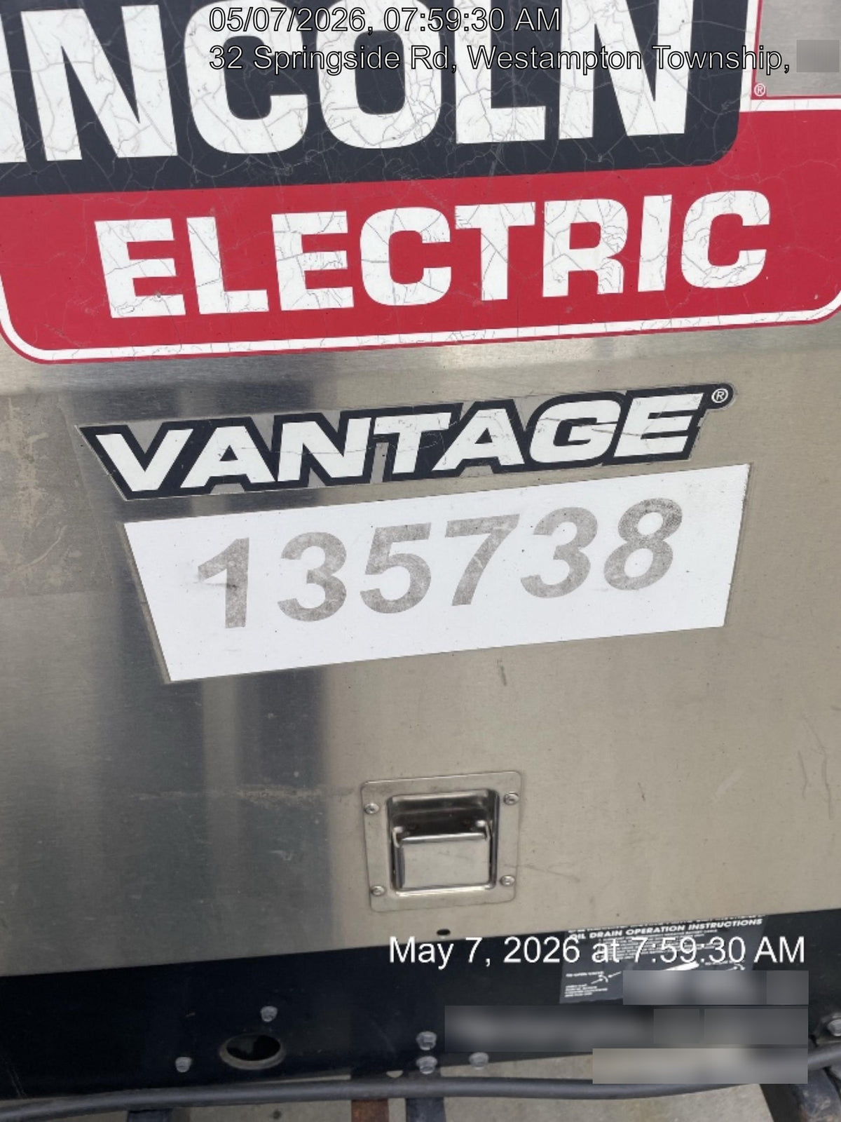 2021 Lincoln Electric Vantage 322 Ready Pak 3