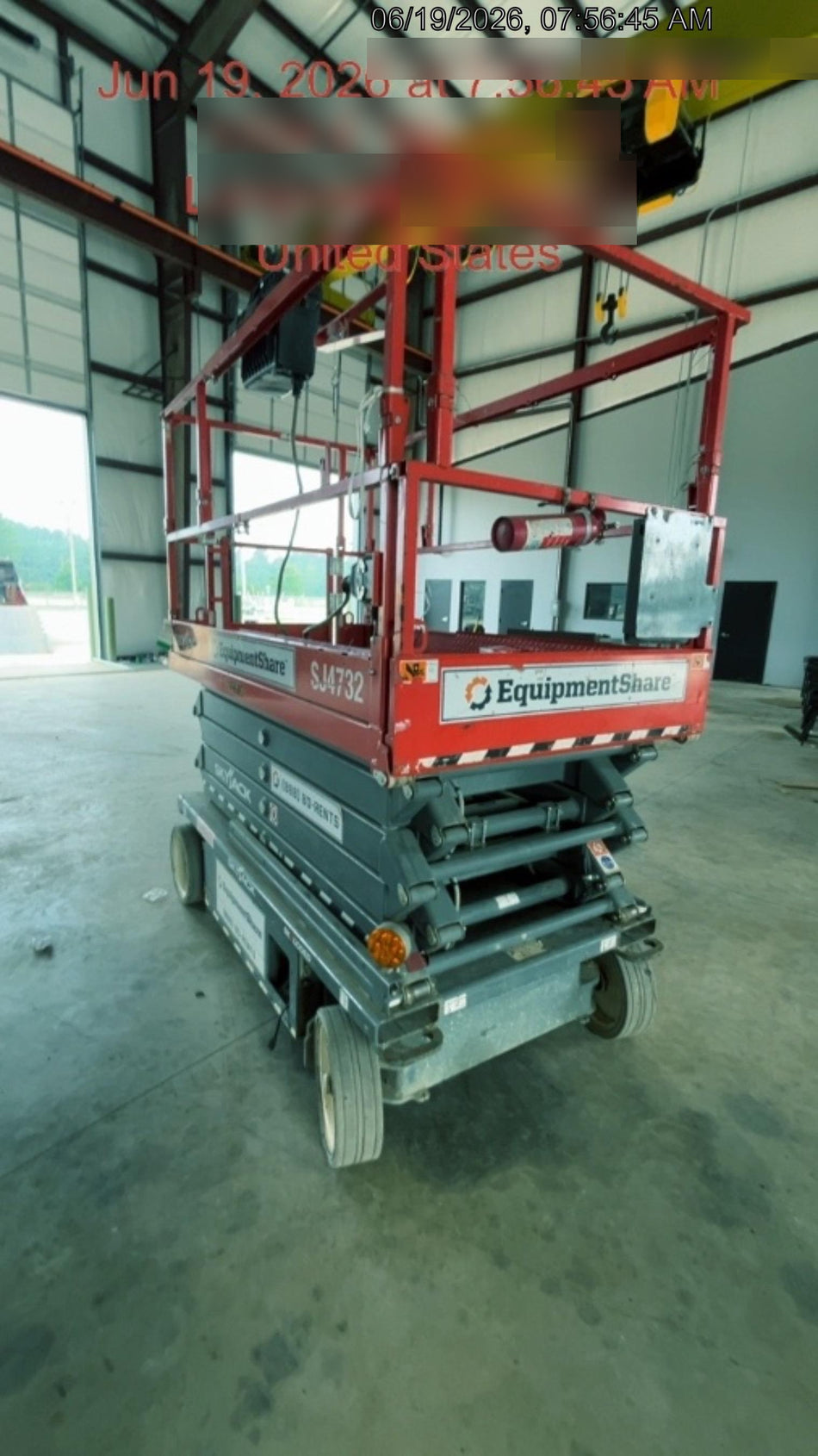 2021 SKYJACK SJ4732