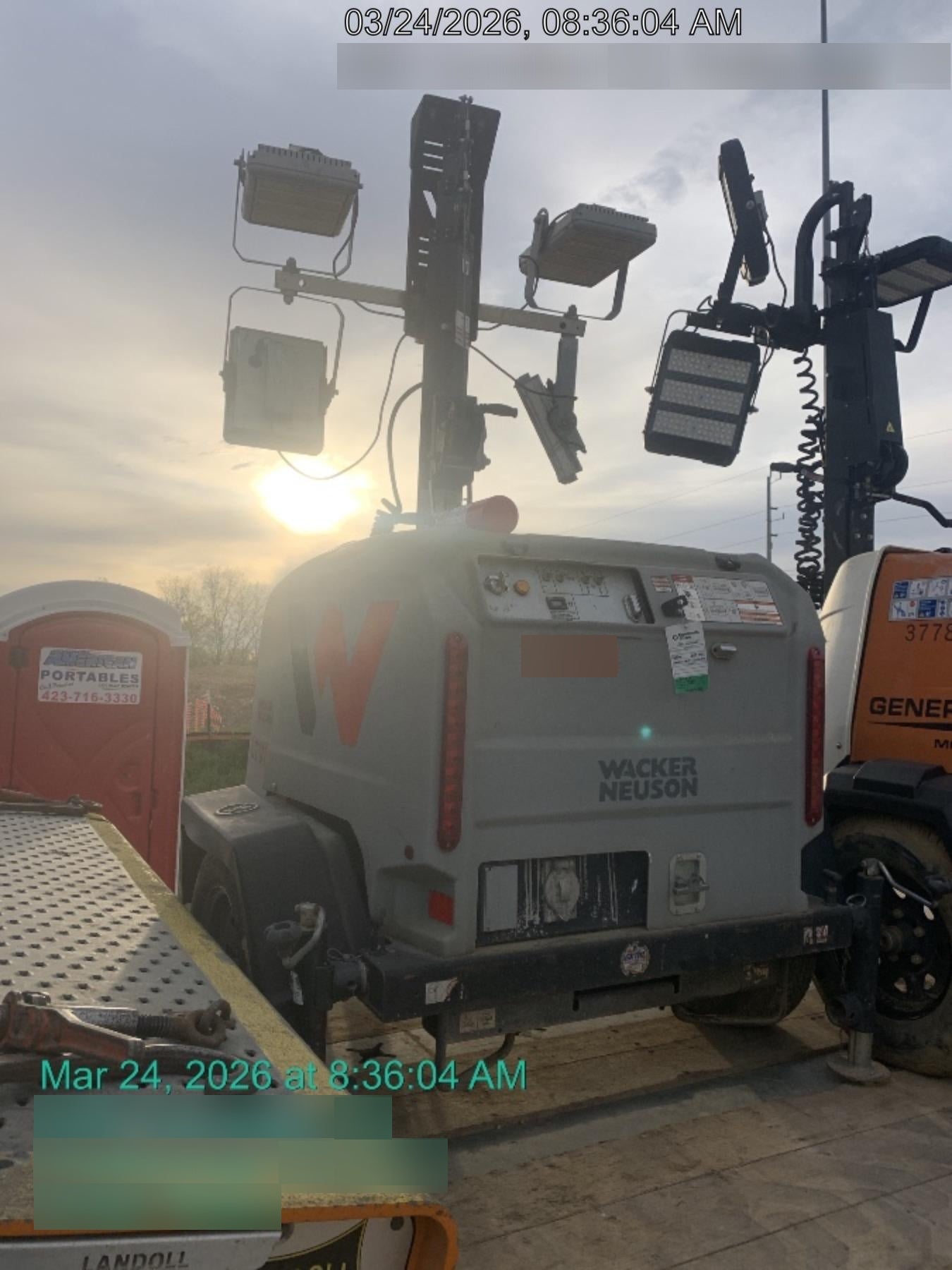 2019 Wacker Neuson LTV6K-LED LED Lighting, ES Track Hardware, Fuel Level Sensor