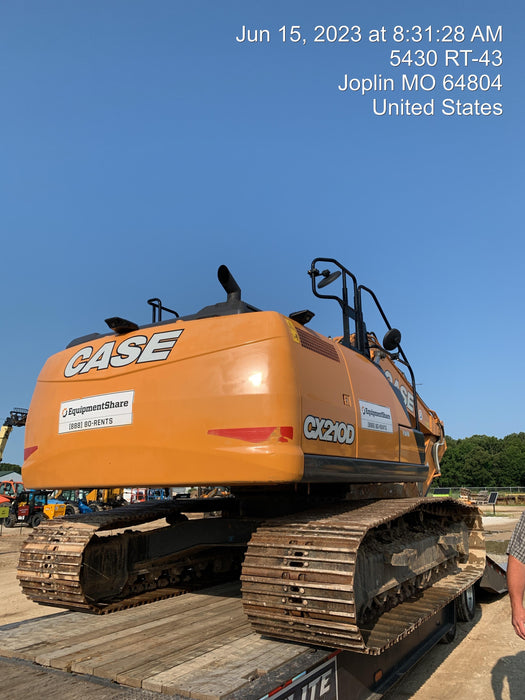 2022 CASE CX210D