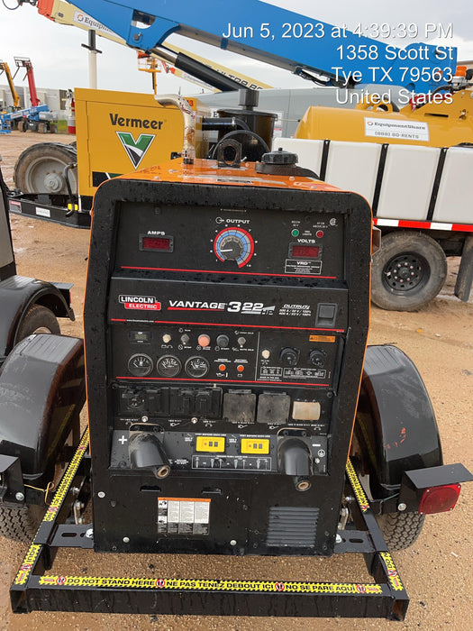 2021 Lincoln Electric Vantage 322 VANTAGE 322 READY-PAK 3