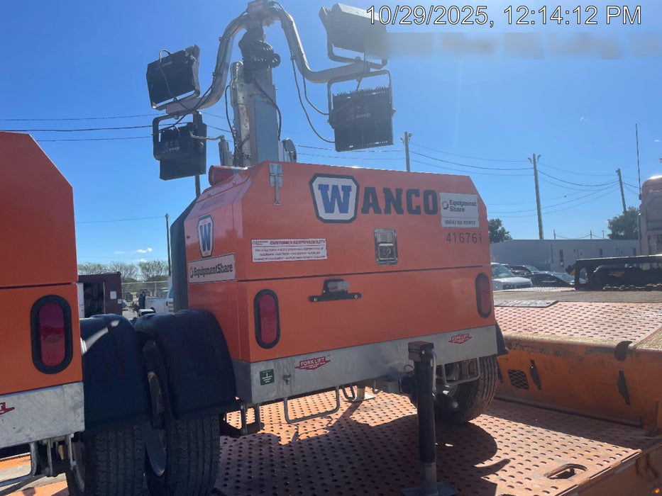 2024 Wanco WLTT-4MM4K Diesel, Deep Sea Controller, Shore Power Plug, Auto Start, (4) 350W LED Floodlights, 4kW Generator, 60 Gal Fuel Tank, 2" Ball, T3