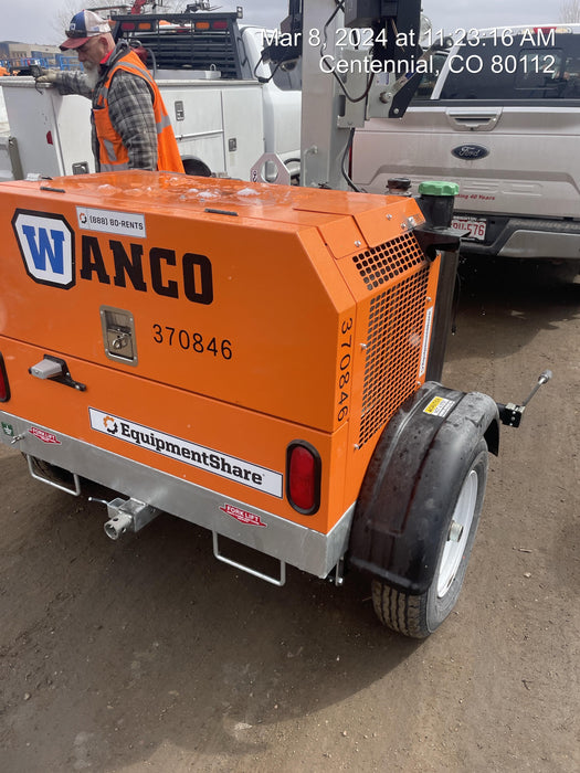 2023 Wanco WLTT-4MM4K Diesel, Deep Sea Controller, Shore Power Plug, Auto Start, (4) 350W LED Floodlights, 4kW Generator, 60 Gal Fuel Tank, 2" Ball, T3