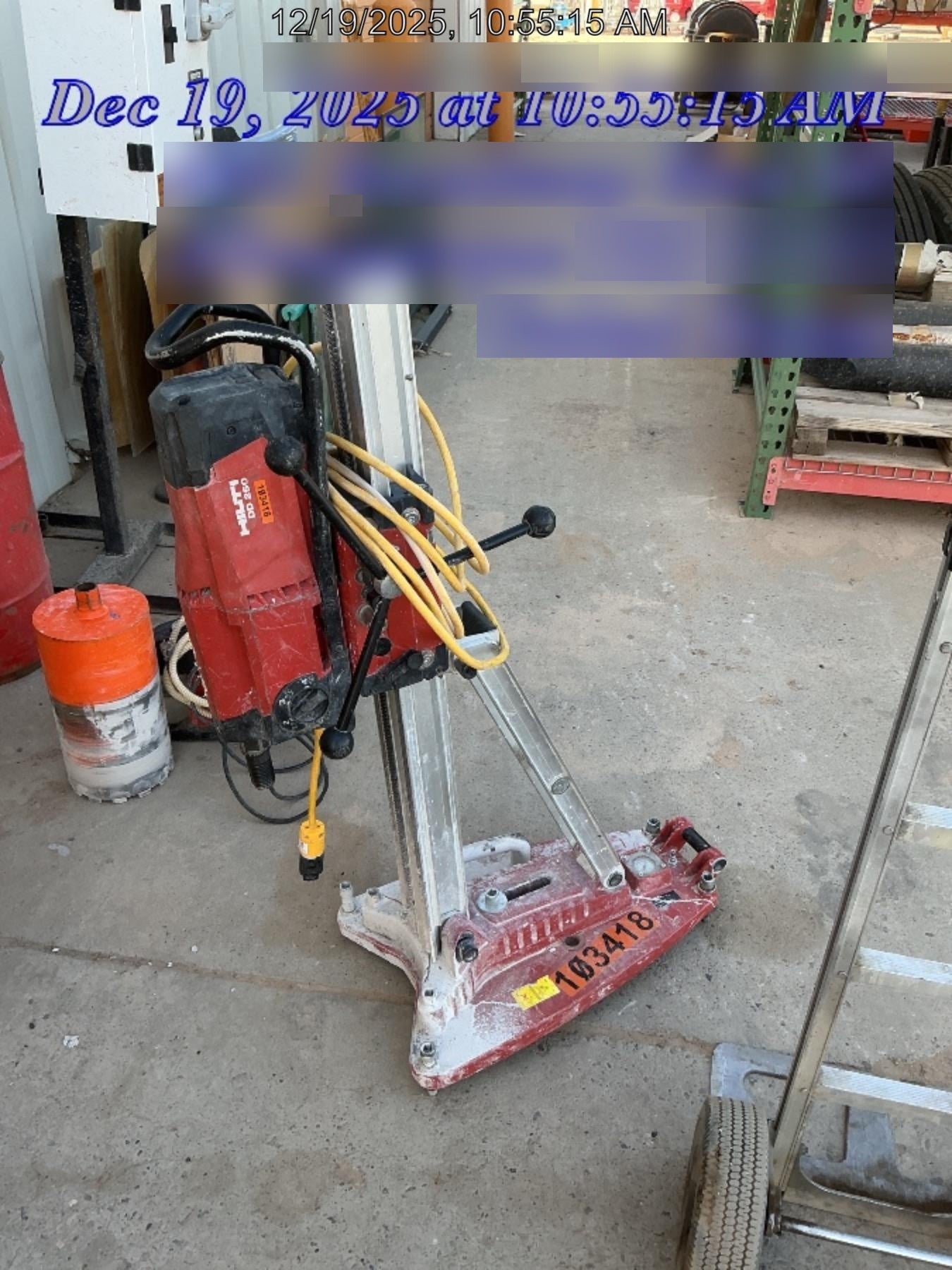 2020 HILTI DD250E