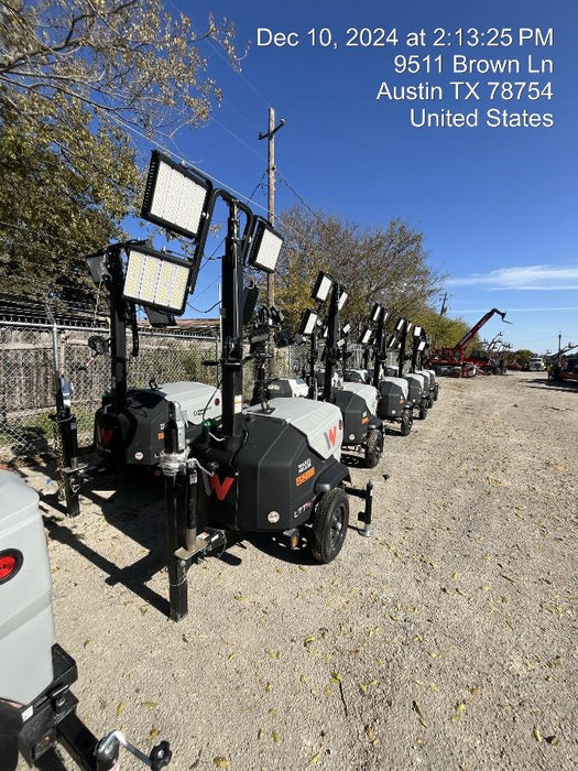 2024 Wacker Neuson LTT4 Diesel, Kohler KDW702, Deep Sea Controller, Auto Start, LED 320W, Bypass Outlet, T3