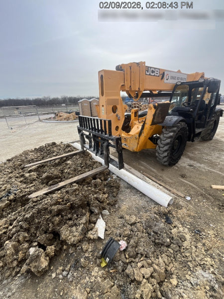 2019 JCB 510-56 Canopy, 74 HP, Solid Tires, STD Worklight, Beacon, Aux Hydraulics, Lifting Eye, Back up Alarm w/66" Carriage/60" Forks