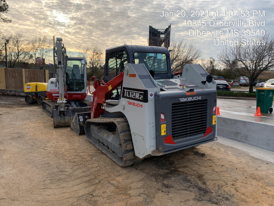 2020 Takeuchi TL12R2-CR Cab/Heat/Air, Hydraulic QC