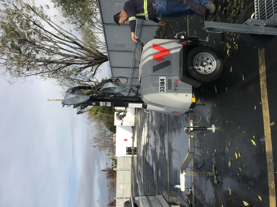 2019 Wacker Neuson LTV6L-MH Wacker Neuson LTV6L Mobile Light Tower w/Fuel Level Sensor Installed