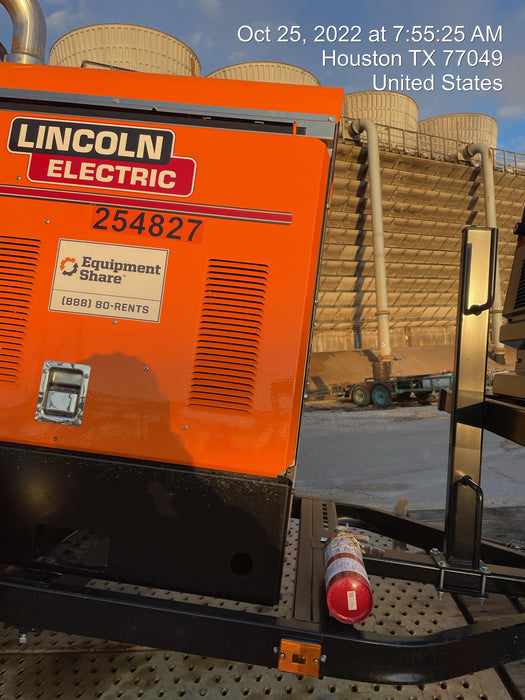 2022 Lincoln Electric Vantage 549X Crosslink Technology, Trailer Mounted, ES Decals, T3