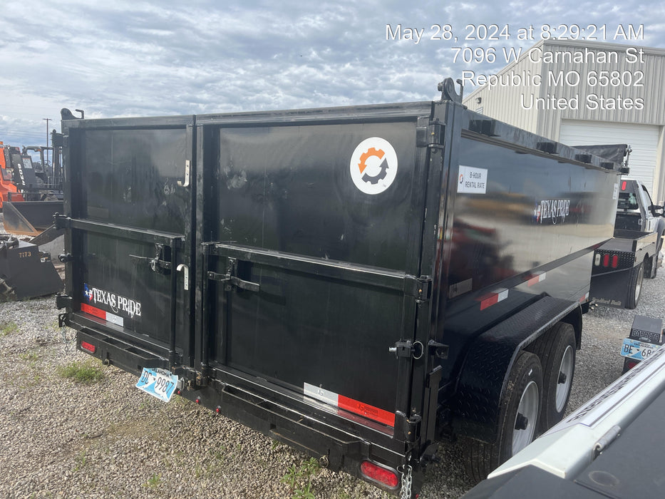 2024 TEXAS PRIDE TRAILERS DT714416KBP