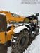 2019 JCB 510-56 74 HP w/Open ROPS, Beacon, Aux Hydraulics, Worklights, Solid Tires w/60" Carriage/Forks