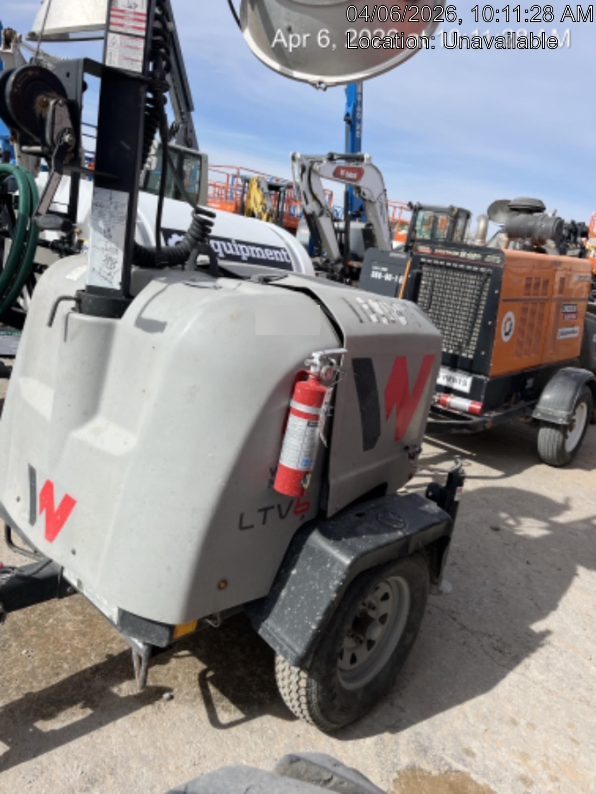 Wacker Neuson LTV6K-MH Wacker Neuson LTV6K Towable Light Tower