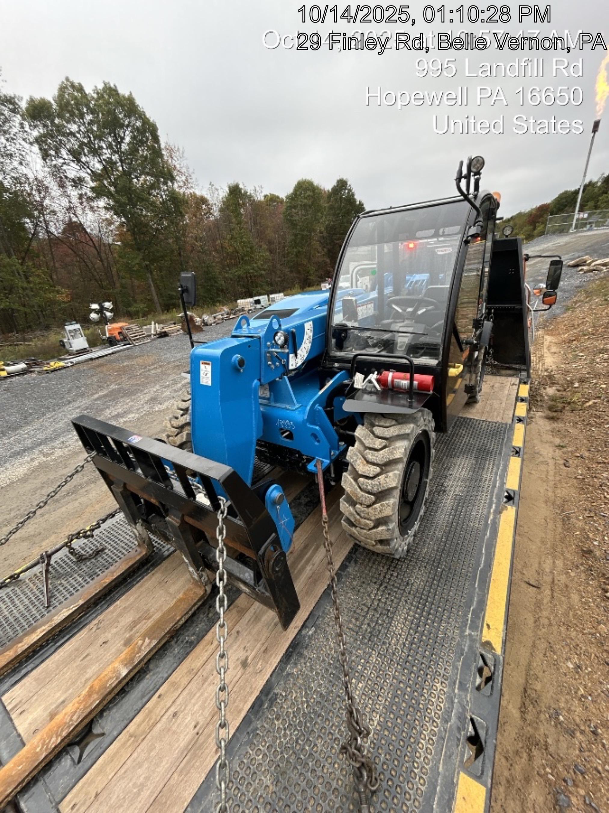 2024 Genie GTH-5519 74Hp Dsl, Cab/Heat/Air, Solid Tires, LED WL, T3 + Access Control