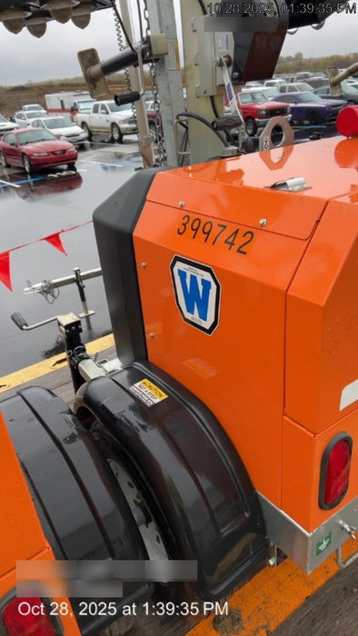 2024 Wanco WLTT-4MM4K Diesel, Deep Sea Controller, Shore Power Plug, Auto Start, (4) 350W LED Floodlights, 4kW Generator, 60 Gal Fuel Tank, 2" Ball, T3