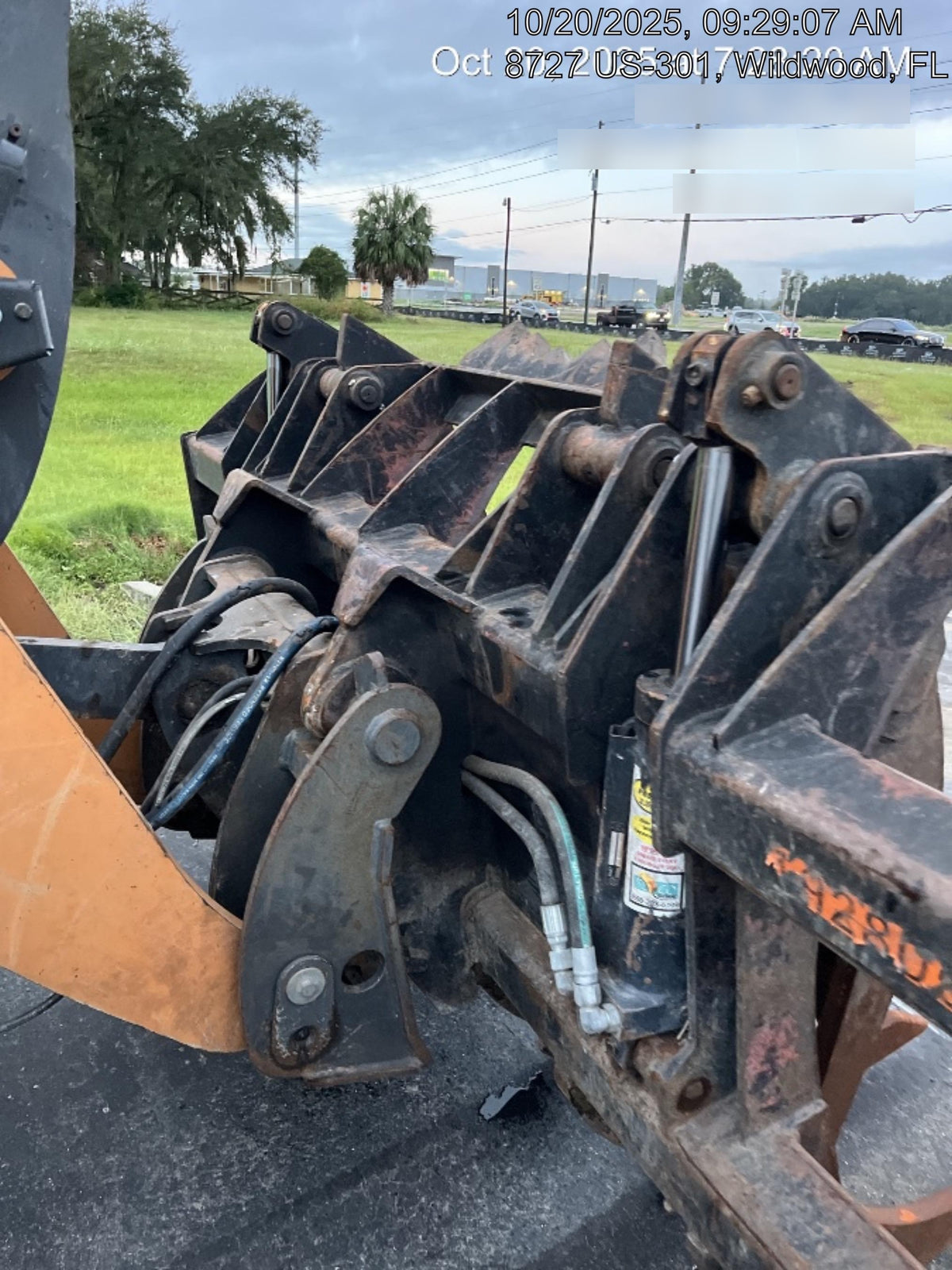 2021 FLECO 120" Grapple Rake - Fleco