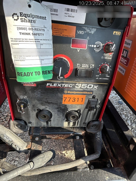 2022 LINCOLN ELECTRIC FLEXTEC 350X