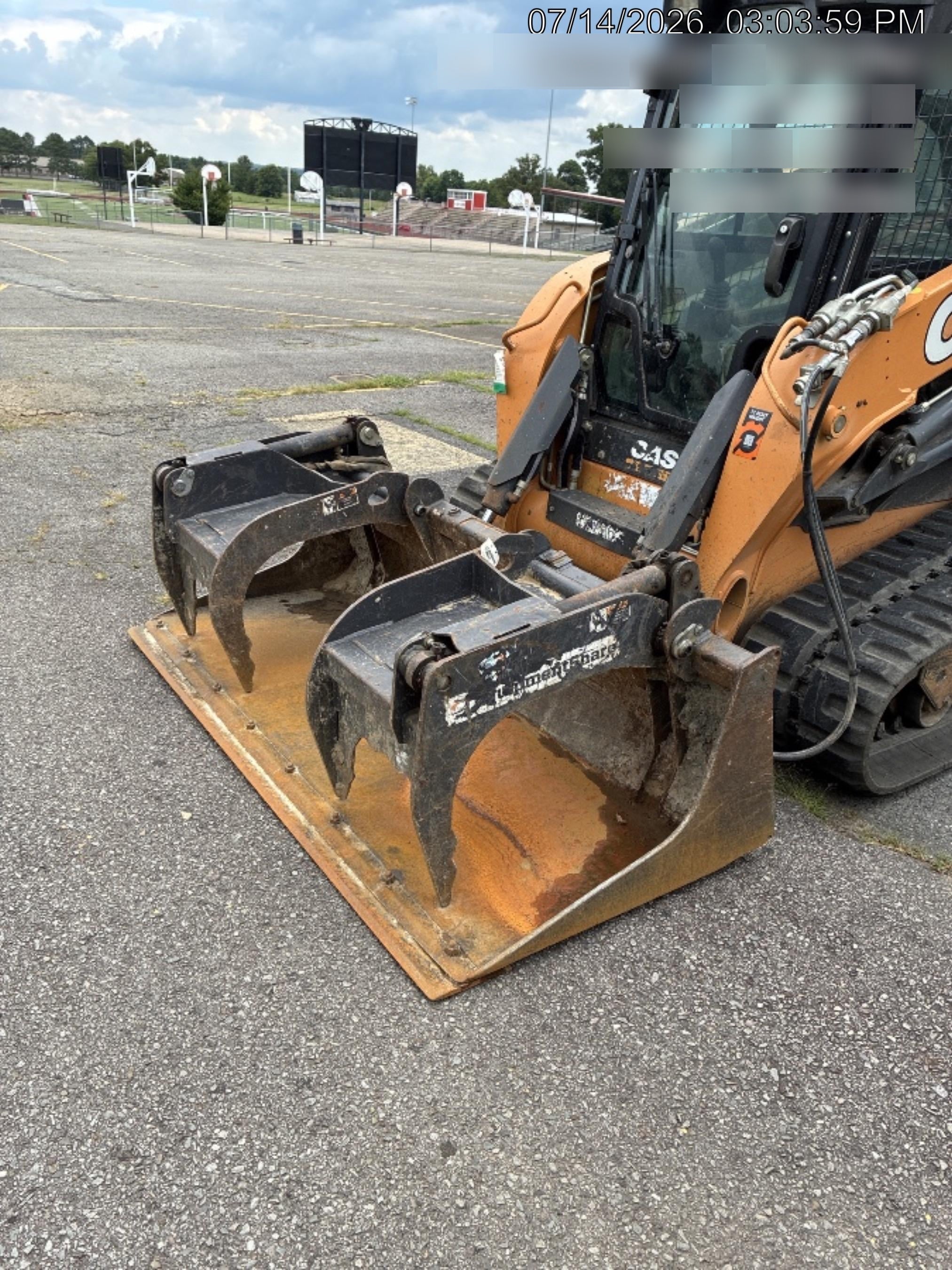 2018 PALADIN 76" Scrap Grapple Bucket - Paladin