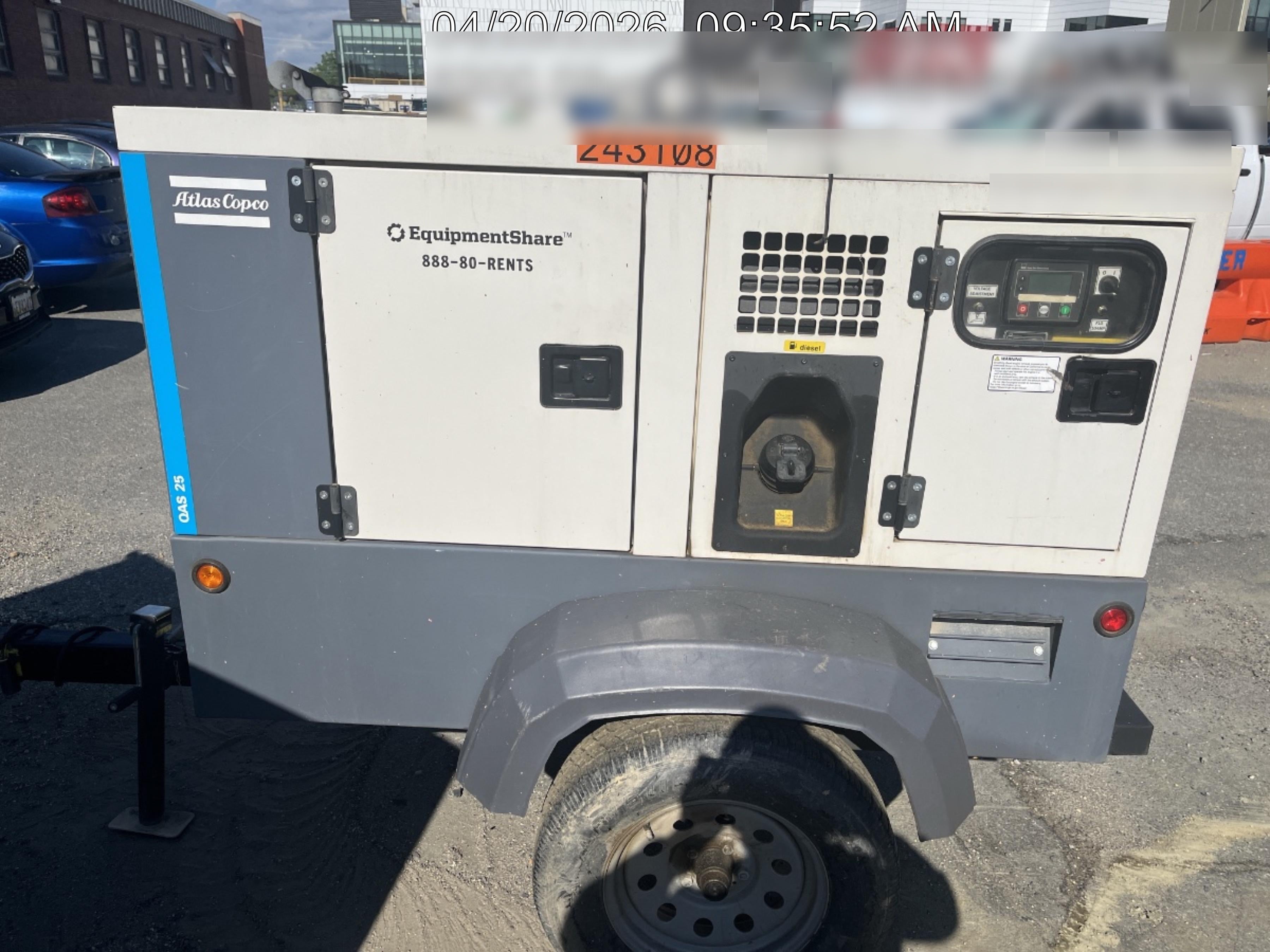 2022 ATLAS COPCO QAS25 CWK