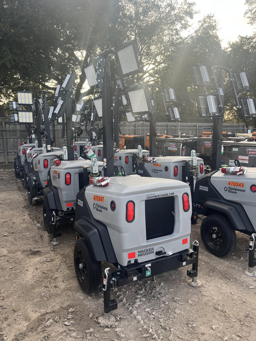 2024 Wacker Neuson LTT4 Diesel, Kohler KDW702, Deep Sea Controller, Auto Start, LED 320W, Bypass Outlet, T3