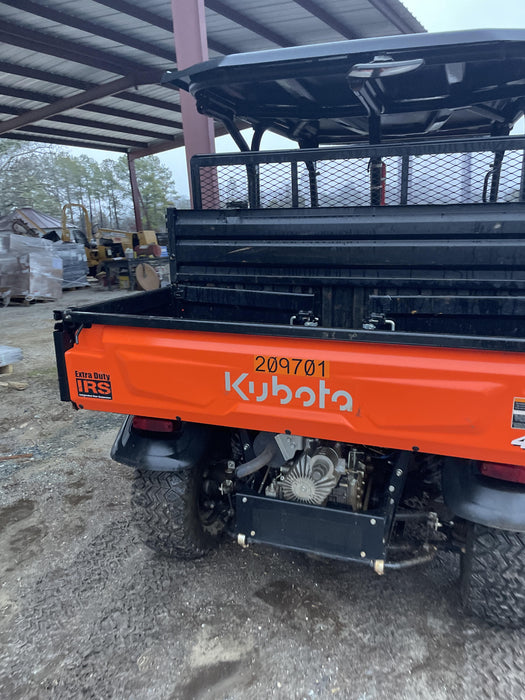 2022 Kubota RTV-X1140W-H Plastic Canopy, Windshield Acrylic Clear, LED Strobe Light, Wire Harness Kit, Back up Alarm