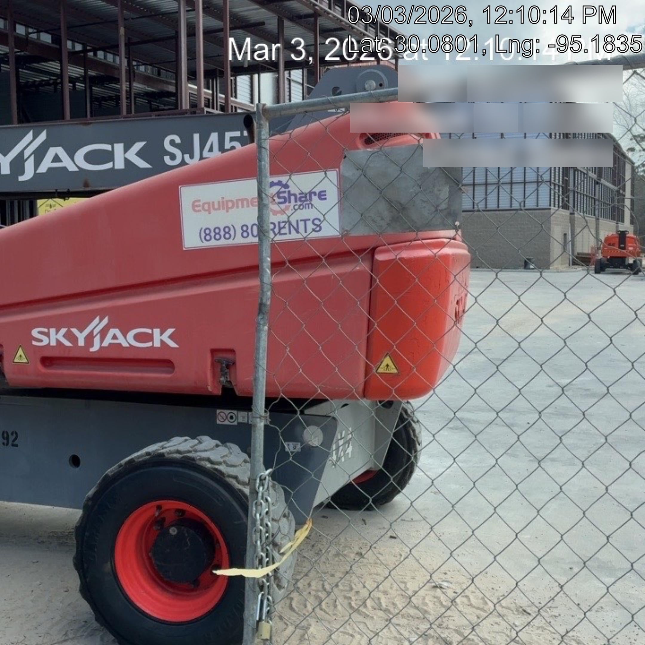 2017 SKYJACK SJ45T+