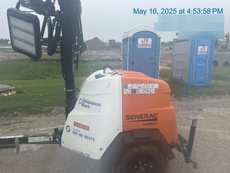 2024 Generac MLT2 Diesel, Flex Switch 120V Input, Powerzone Controller, 
(4) 320W LED Lights, 4kW Generator, 39.9 Gal Fuel Tank, 2" Ball, T3