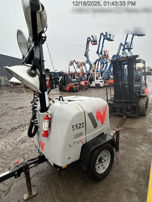 2017 Wacker Neuson LTV6L-MH Wacker Neuson 6 kW Towable Light Generator