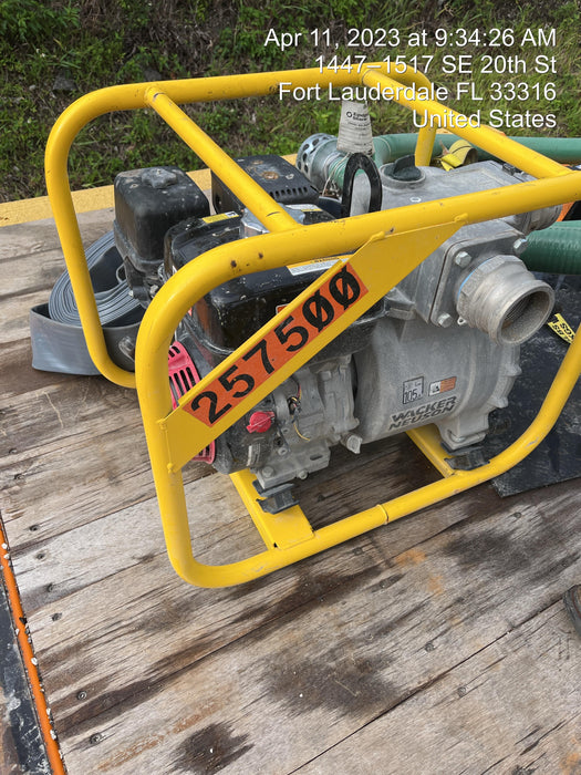 2022 WACKER NEUSON PT3A