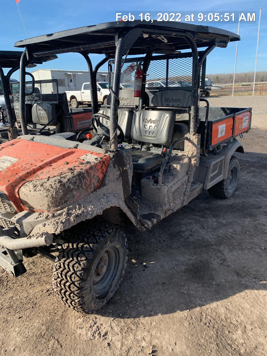 2021 Kubota RTV-X1140W-H Plastic Canopy, Windshield Acrylic Clear, LED Strobe Light, Wire Harness Kit, Back up Alarm