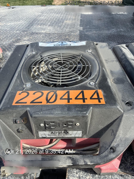 2022 PHOENIX AirMAX Radial Air Mover