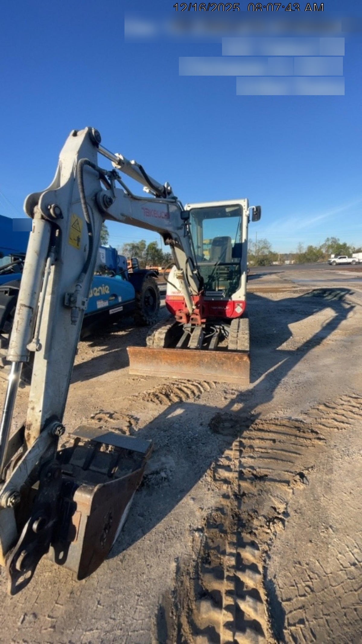 2020 Takeuchi TB-235-2CR Cab/Heat/Air, Rubber Tracks, Manual TAG QC