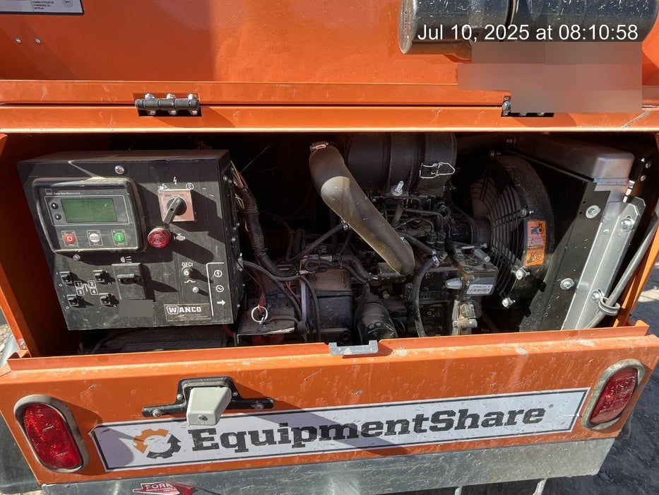 2024 Wanco WLTT-4MM4K Diesel, Deep Sea Controller, Shore Power Plug, Auto Start, (4) 350W LED Floodlights, 4kW Generator, 60 Gal Fuel Tank, 2" Ball, T3