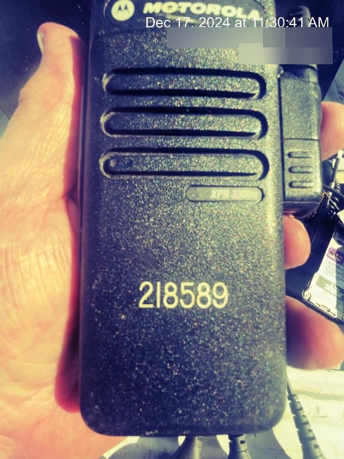 2022 MOTOROLA XPR3300E