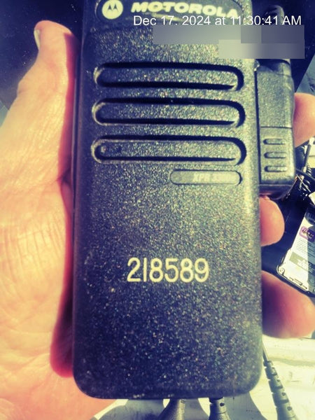2022 MOTOROLA XPR3300E