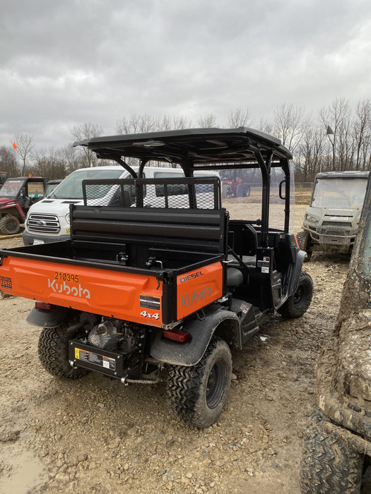 2022 Kubota RTV-X1140W-H Plastic Canopy, Windshield Acrylic Clear, LED Strobe Light, Wire Harness Kit, Back up Alarm